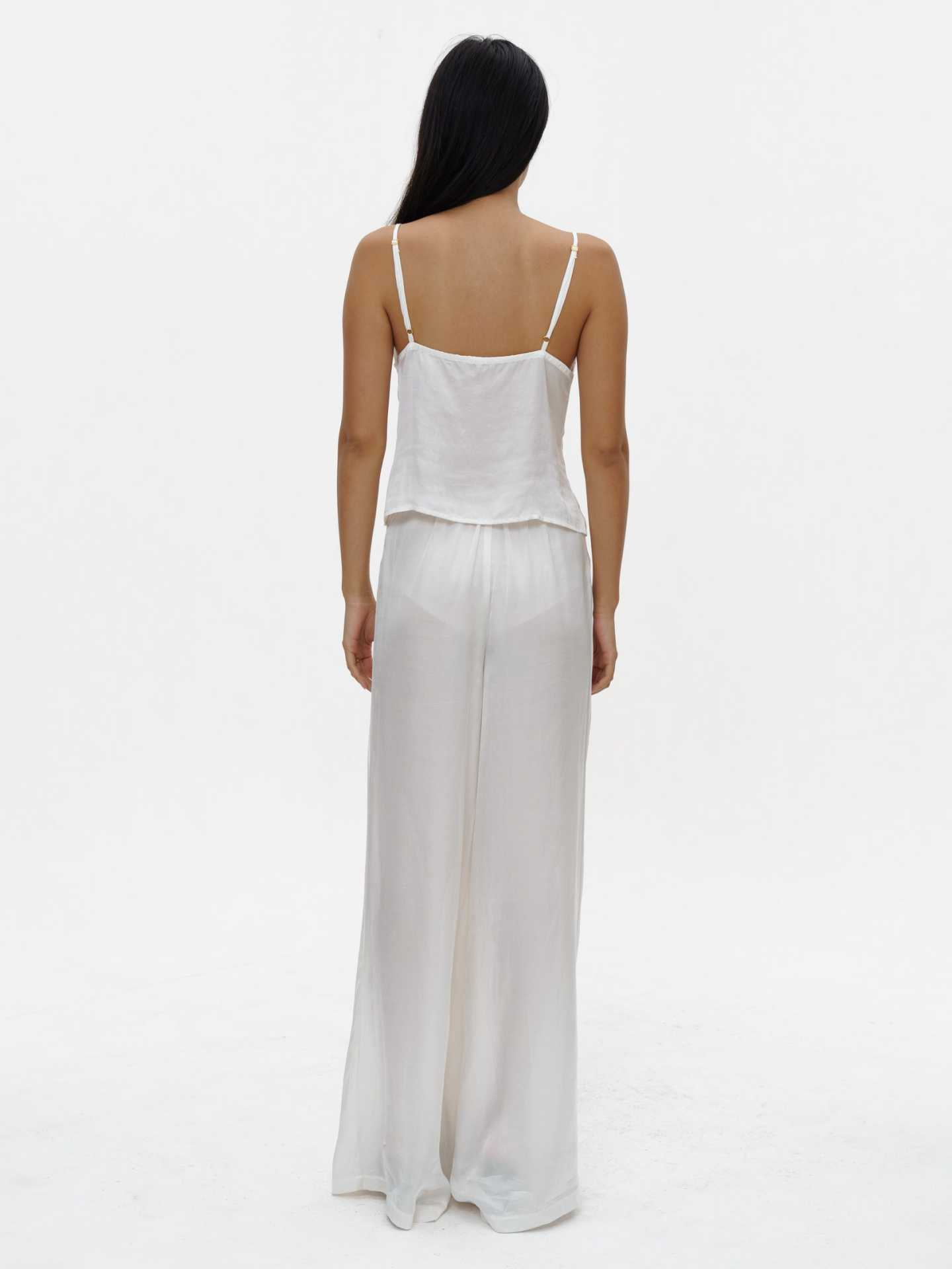 Midnight Pants in Cloud White