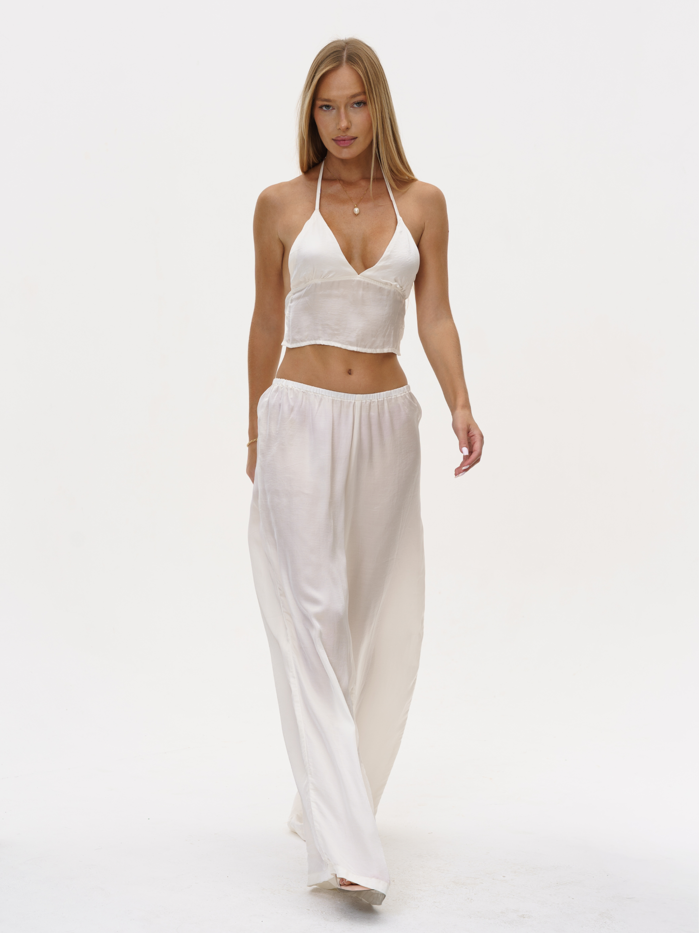 Veil Top in Cloud White